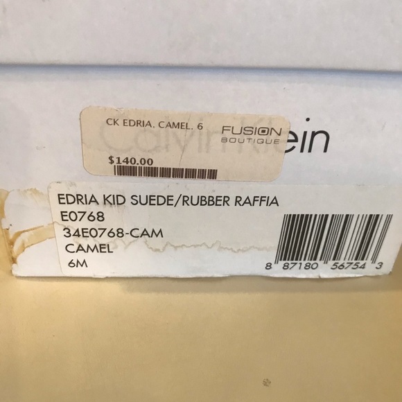 𝅺NEW Calvin Klein Kid Suede shoes - Picture 5 of 8